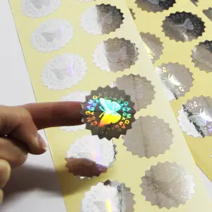 Tùy Chỉnh Nhãn Ba Chiều Sticker Dính Nhãn Dán Nhãn Ba Chiều Bảo Hành Dán Niêm Phong Nhãn Cho Bao Bì - Product Image 4