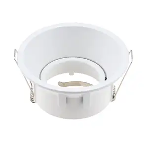 High Quality MR16 Recessed LED Ceiling Lamp Covers Housing Spotlight GU10 Frame Fitting