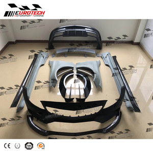 Mới đến W205 C63/<span class=keywords><strong>C</strong></span> Class Sedan/Coupe PD phong <span class=keywords><strong>c</strong></span>ách Carbon/ FRP rộng <span class=keywords><strong>c</strong></span>ơ thể Kit đối với Mercedes 2015-On - Product Image 3