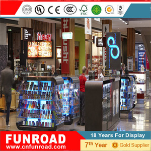 Pequeño kiosk informático para centro comercial con mostrador expositivo - Product Image 4