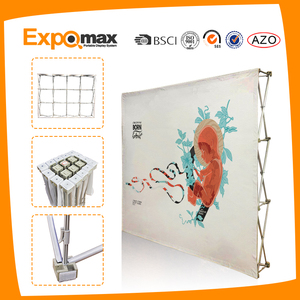 Chất lượng cao sản phẩm quảng cáo <span class=keywords><strong>Pop</strong></span> Up tường Backdrop hệ thống gấp lên hiển thị khán đài - Product Image 2