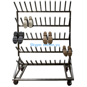 Vendite dirette della fabbrica 15-coppia In Acciaio Inox Boot Rack/Mobile Boot Rack - Product Image 5