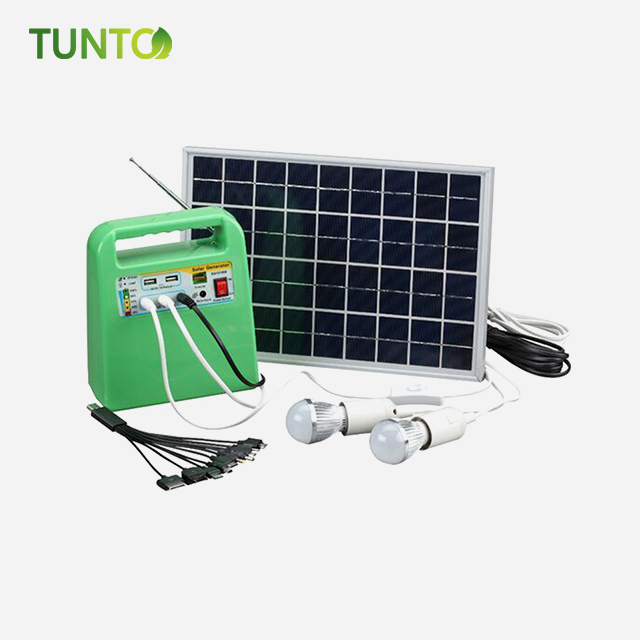 Portable Solar Kit 10w Solar Generator Price with Solar Panel for Camping