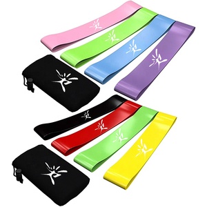 สายรัดแรงต้านทาน EVA พร้อมกระเป๋าถือมีสายรัดยางและสไลด์หลัก - Product Image 5