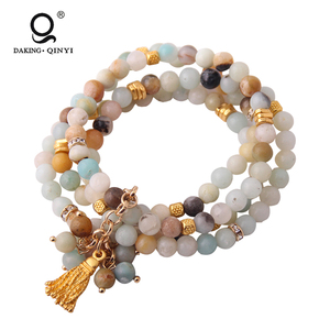 Nuevo diseño energía pulseras regalo <span class=keywords><strong>joyería</strong></span>, amazonita pulsera de ónix - Product Image 2