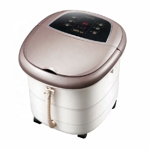 Multifunction Heat Infrared Electric Bubble Leg Calf Pedicure Foot Spa Bath Massager Provide OEM Service