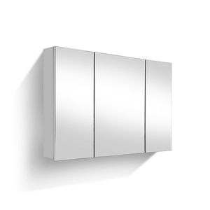 <span class=keywords><strong>Armoire</strong></span> de rangement <span class=keywords><strong>à</strong></span> trois <span class=keywords><strong>portes</strong></span> pour salle de bain, <span class=keywords><strong>armoire</strong></span> <span class=keywords><strong>à</strong></span> miroir intelligente en acier inoxydable pour médicaments - Product Image 2