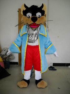 Trung Quốc Bán Buôn Linh Vật Động Vật Mèo/Lợn/Thỏ/Gấu/Chú Lùn/Sư Tử/Đám Cưới/Người Lớn Trang Phục/Tùy Chỉnh Linh Vật Trang Phục Wolf - Product Image 6