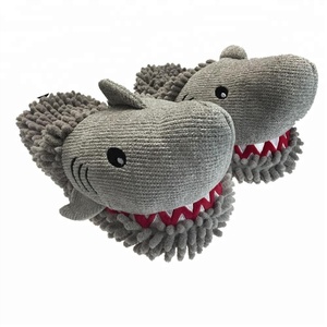 Yeni ev bulanık sevimli kedi peluş özel doldurulmuş hayvan terlikleri kadınlar için unicorn kurbağa ördek peluş terlik hayvan kafası ile - Product Image 5