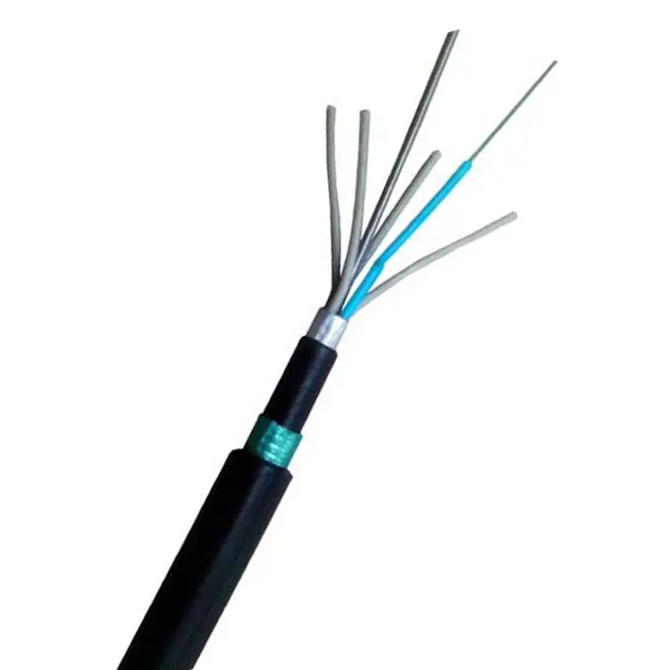 Câble de fibre optique à double blindage, 36 cœurs, 10mm, prix au mètre, GYTA53