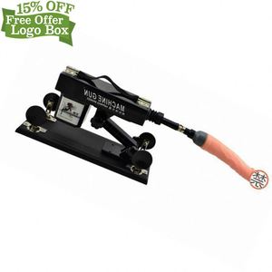 Caixa personalizada grátis - Produtos para adultos Atuador Linear elétrico DIY Massagem Vagina Gun Sex Máquina Automática Vibradores - Product Image 4
