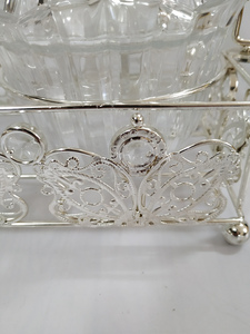 Set di metallo 2024 stile arabico ciotola di caramelle di vetro - Product Image 6