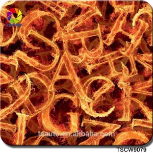 TSAUTOP del cranio del fumetto pva idrografico stampabile trasferimento dell'acqua pellicola di stampa per hydro immersione - Product Image 4