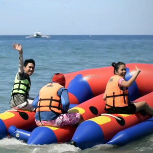 Deportes Acuáticos playa juego inflable del agua Fly Fish Barco de plátano inflable Flying Fish tubo remolcable - Product Image 1