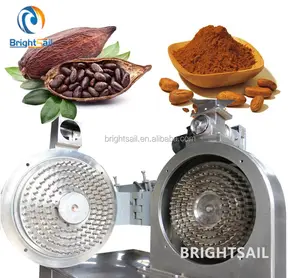 Machine de traitement automatique des haricots de cacao, en acier inoxydable, moulin