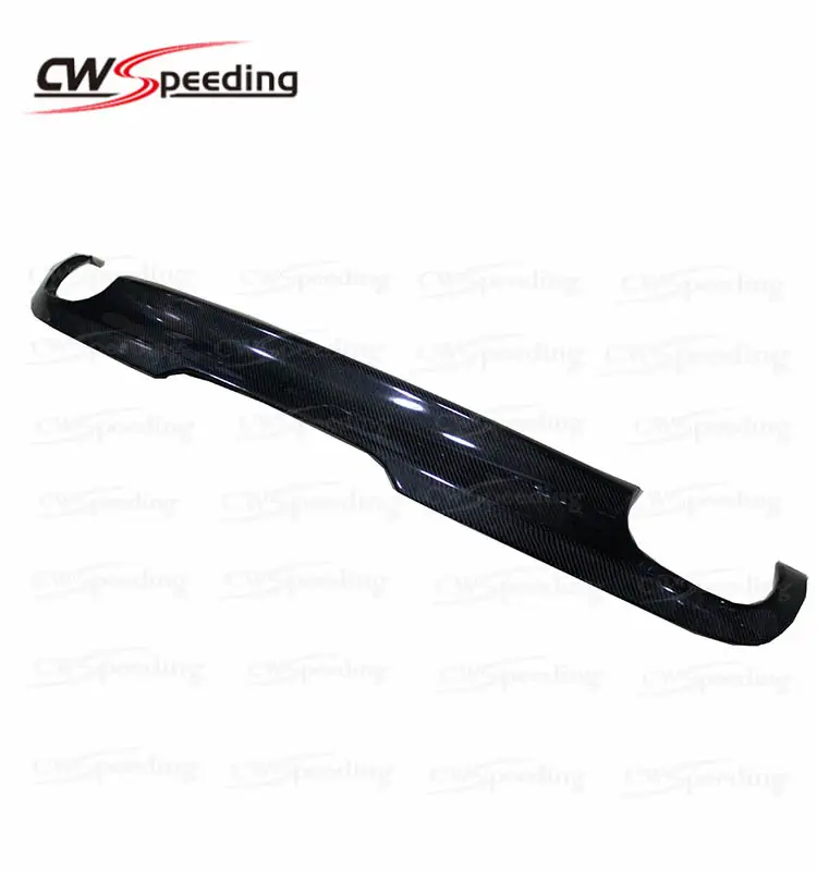 S Style Carbon Fiber Rear Bumper Lip Diffuser Voor 2014 Audi Tt MK2 Body Kit