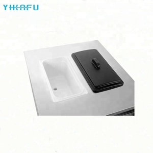 Yikafu 중국 공급자 베스트셀러 제품 3 분사구 연약한 서브 아이스크림 기계
