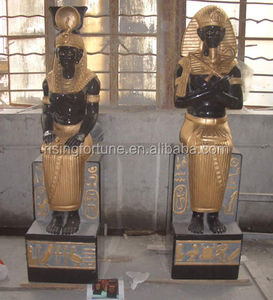 Indoor egyptian pharaoh statues sculptures