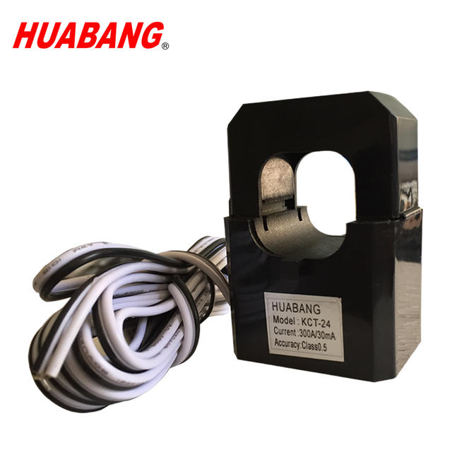 KCT-24 CE Approved Class 0.5 Silicon Steel Sheet Split Core Current Transformer 333mV or 1-5A CT
