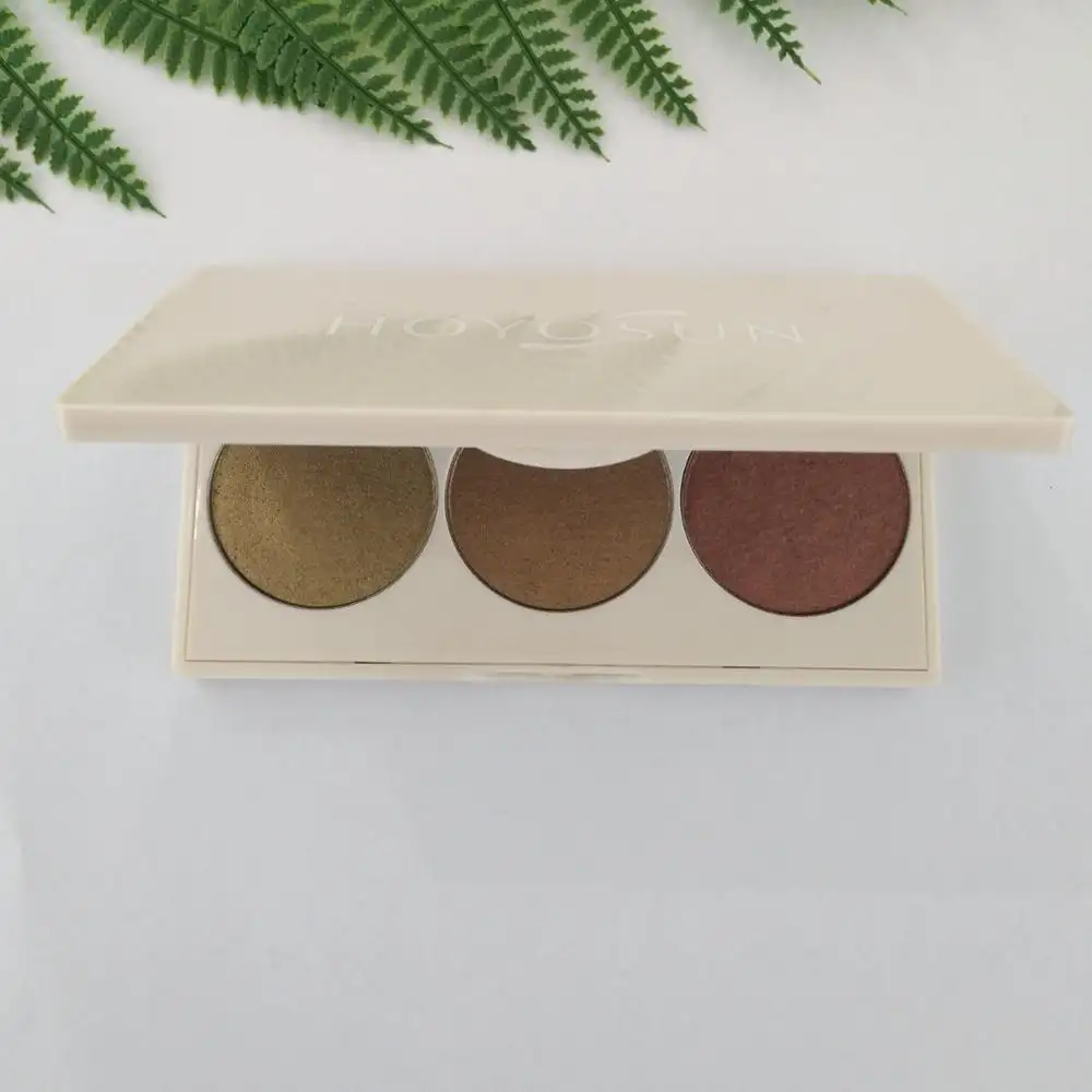 new 3 colors Private label Eyeshadow Palette neutral eyeshadow palette accept do your logo cosmetics