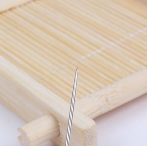 <span class=keywords><strong>Aiguilles</strong></span> <span class=keywords><strong>à</strong></span> Double perforation, 2 pièces, pour filetage automatique, en acier inoxydable, outils de bricolage ménager - Product Image 4
