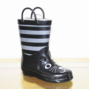 Stivali da <span class=keywords><strong>Pioggia</strong></span> per Bambini in Gomma a Forma di Animale con Manico, Vendita all'Ingrosso - Product Image 4