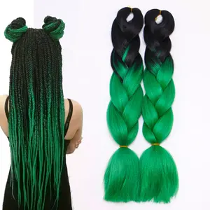 Extensions <span class=keywords><strong>de</strong></span> cheveux pour <span class=keywords><strong>tresses</strong></span> Jumbo Braiding Hair Crochet Attachments Braids pour l'expression <span class=keywords><strong>africaine</strong></span> Kinky Twists Hair Attachment Braiding Hair Extension - Product Image 1