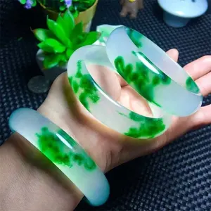 Hot Sale hochwertige sehr schöne Naturstein Quarzit Jade Armband