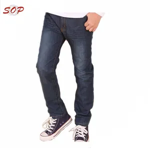 Factory Price Durable Blue Custom Slim Boys Jean Pants