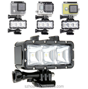 Accesorios de Iluminación Subacuática para Buceo, Luz LED Sumergible + Batería y Soporte de Hebilla para <span class=keywords><strong>GoPro</strong></span> Session/Hero4/3+/3/5/<span class=keywords><strong>6</strong></span> - Product Image 3