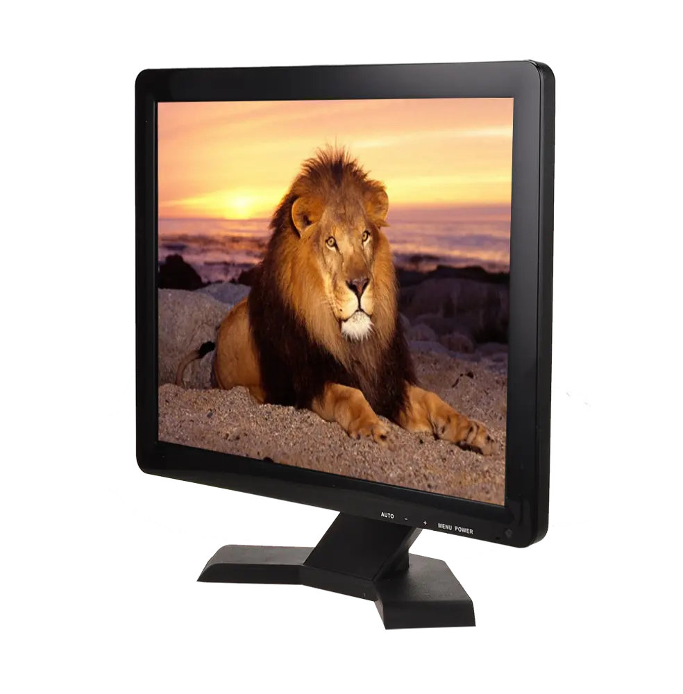 Square 17 inch LCD Monitor 4:3 with VGA HDMIed Input 17" LCD Computer PC Monitor