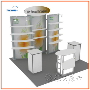 En forma <span class=keywords><strong>de</strong></span> L 10 x 10 o 3 x 3 Material ligero soporte <span class=keywords><strong>de</strong></span> la exposición utilizado - Product Image 3