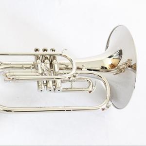 अच्छी गुणवत्ता Handcraft Mellophone पीला पीतल साधन बी बी टोन बिक्री के लिए मानक निकल मढ़वाया Mellophone - Product Image 2