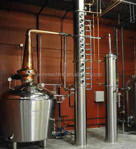 PT 250L 380L 450L 550L 680L ทองแดงเครื่องดื่มแอลกอฮอล์ราคาอุปกรณ์การกลั่น - Product Image 4
