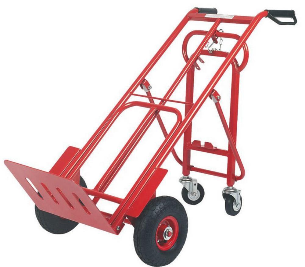 200kg Load Heavy Duty Sack Truck Wheeled In1 Hand Trolley Tool Cart