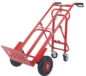 200Kg Belasting Zware Sack Truck Wielen 3 In1 Hand Trolley Tool Winkelwagen