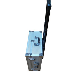 Capa de alumínio do voo do avião do comboio personalizado de alumínio do carrinho exterior com caso de voo do piloto - Product Image 4