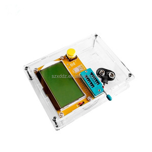 LCR-T4 Digital ESR Meter Mega328 Transistor Tester Diode Triode Capacitance MOS/PNP/NPN /LCR TESTER METER