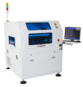 SMT automatic stencil solder paste printing machine for pcb board in electronic industry