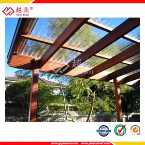 Polycarbonate Sheet Sun Shade For Roof