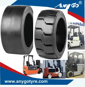 Alta qualidade 16x5x10 1/2 16x6x10 1/2 16x7x10 1/2 padrão imprensa sobre pneus sólidos, sólido pneu almofada