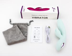 Y. Aşk özelleştirilebilir şarj edilebilir tavşan vibratör güçlü g-spot masaj silikon seks oyuncak - Product Image 6