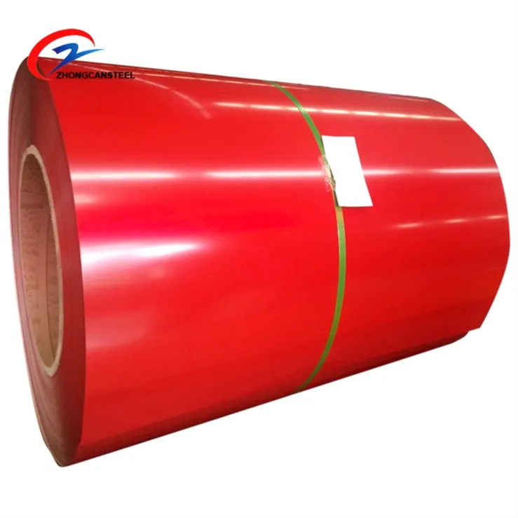 Prime Color Coated prepainted Galvanized Steel sheet Coil PPGI Iron roofing Sheet Roll