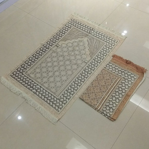 BT812B आईएसओ कारखाने की आपूर्ति microfiber सेनील मुस्लिम प्रार्थना चटाई में तुर्की स्टेनलेस - Product Image 2