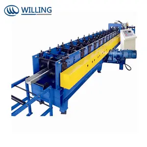 Hangzhou Hoge kwaliteit c vormige stalen strut channel rolvormmachine c staal purlin roll voormalige