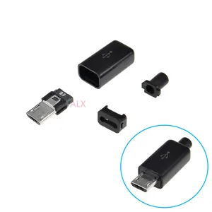 MICRO USB2.0 5 PIN MALE PLUG CONNECTOR DIY (4 in 1) Schweiß typ 5PIN 5 P MK5P für Handys