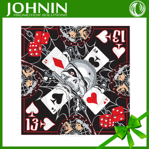 Ingrosso cappelli personalizzati stampati personalizzati 22''x22'' pirata <span class=keywords><strong>bandana</strong></span> - Product Image 2