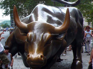 Escultura de toro de carga de tamaño real, escultura de metal, <span class=keywords><strong>ganado</strong></span>, bronce, pared, <span class=keywords><strong>calle</strong></span> - Product Image 3
