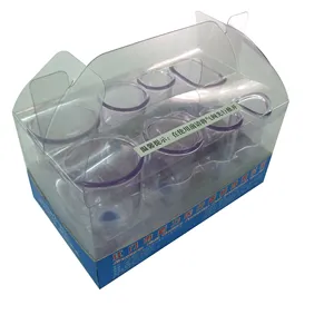 Plastik Sehat Cangkir Set (Produsen) CE Disetujui Hijama Kit