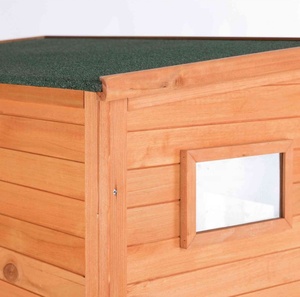 Su misura grande all'aperto resistente alle intemperie in legno Pet gatto <span class=keywords><strong>gabbie</strong></span> Condo con modello animale - Product Image 6